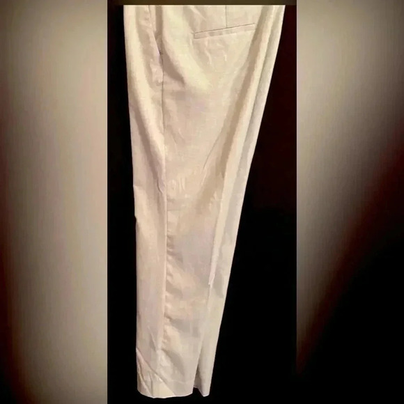 H&M Women's Light Grey Dress Suit Pants Tapered Slim. Size‎ 16 NWOT - Picture 2 of 6